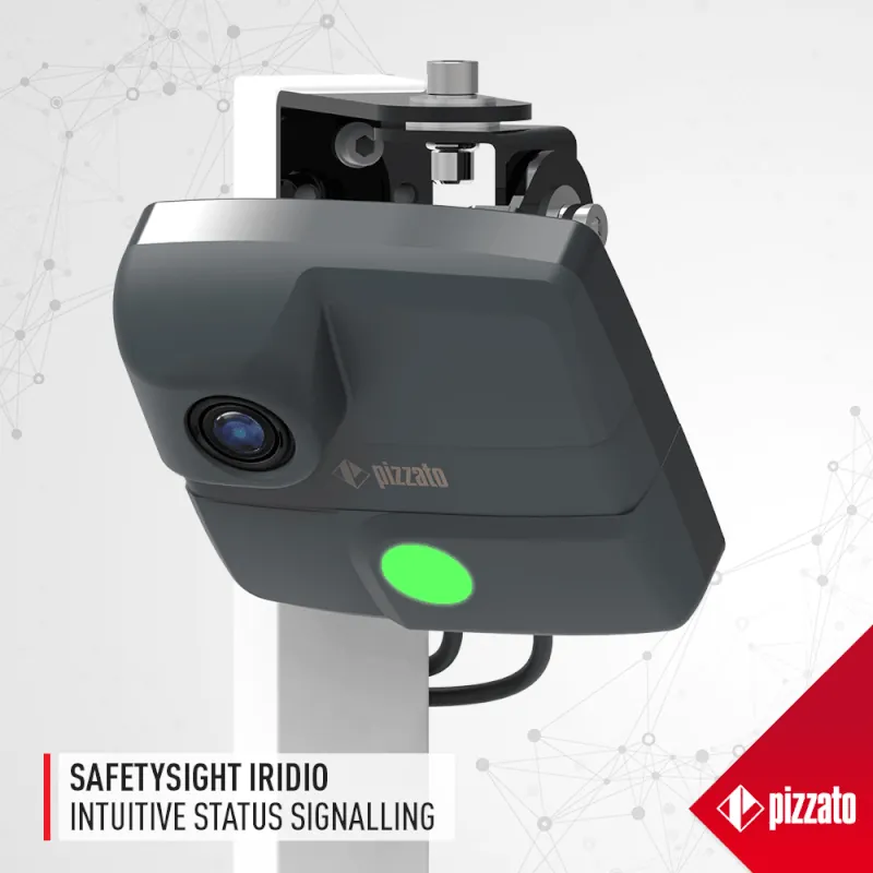 SafetySight Iridio – signalizace stavu pomocí RGB LED