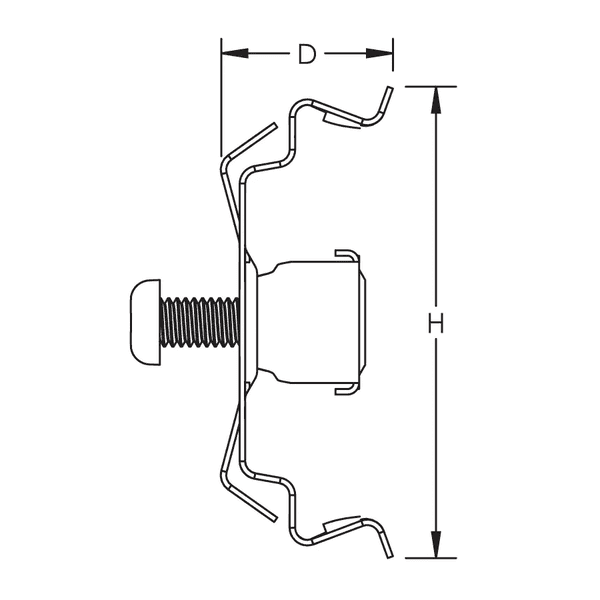 ER-DR CLIP M4 5631002