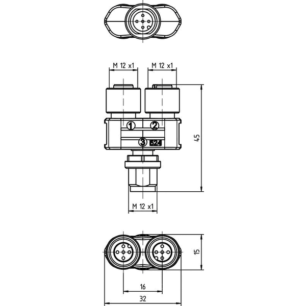 L-YV U-SDD-25-25-25-X02-S1