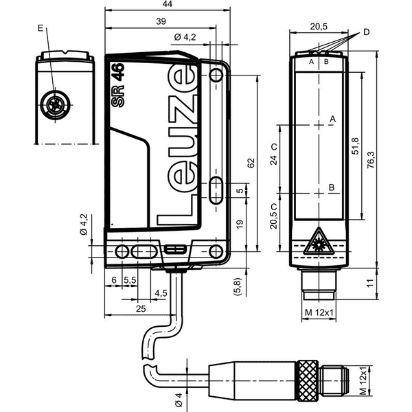 L-HT46CL2/4P-200-M122