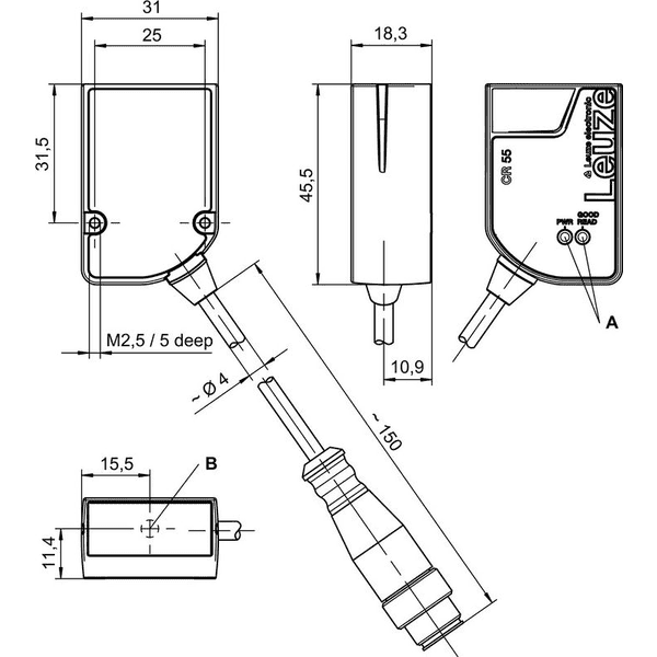 L-CR55M2/R2-150-M12.82