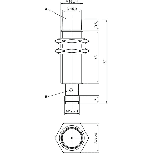 L-IS D18MM/2NO-16N-M122
