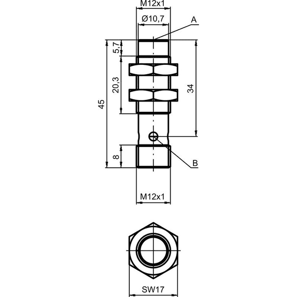 L-ISS 212MM/4NO-10N-S122