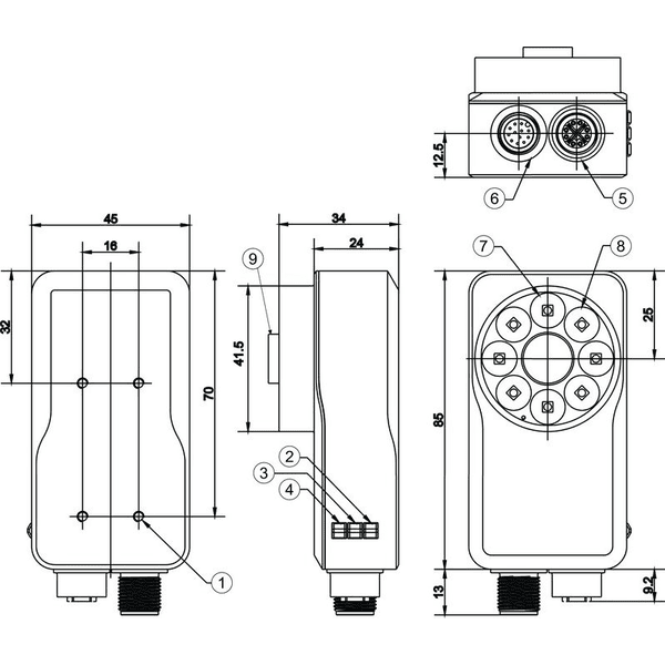L-DCR 1058i ADJ-8F4-102-M4-TOCV3